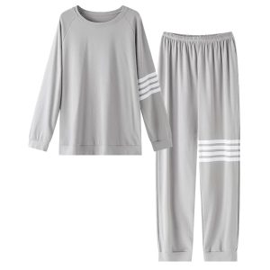 Pyjama cocooning style sportif en coton