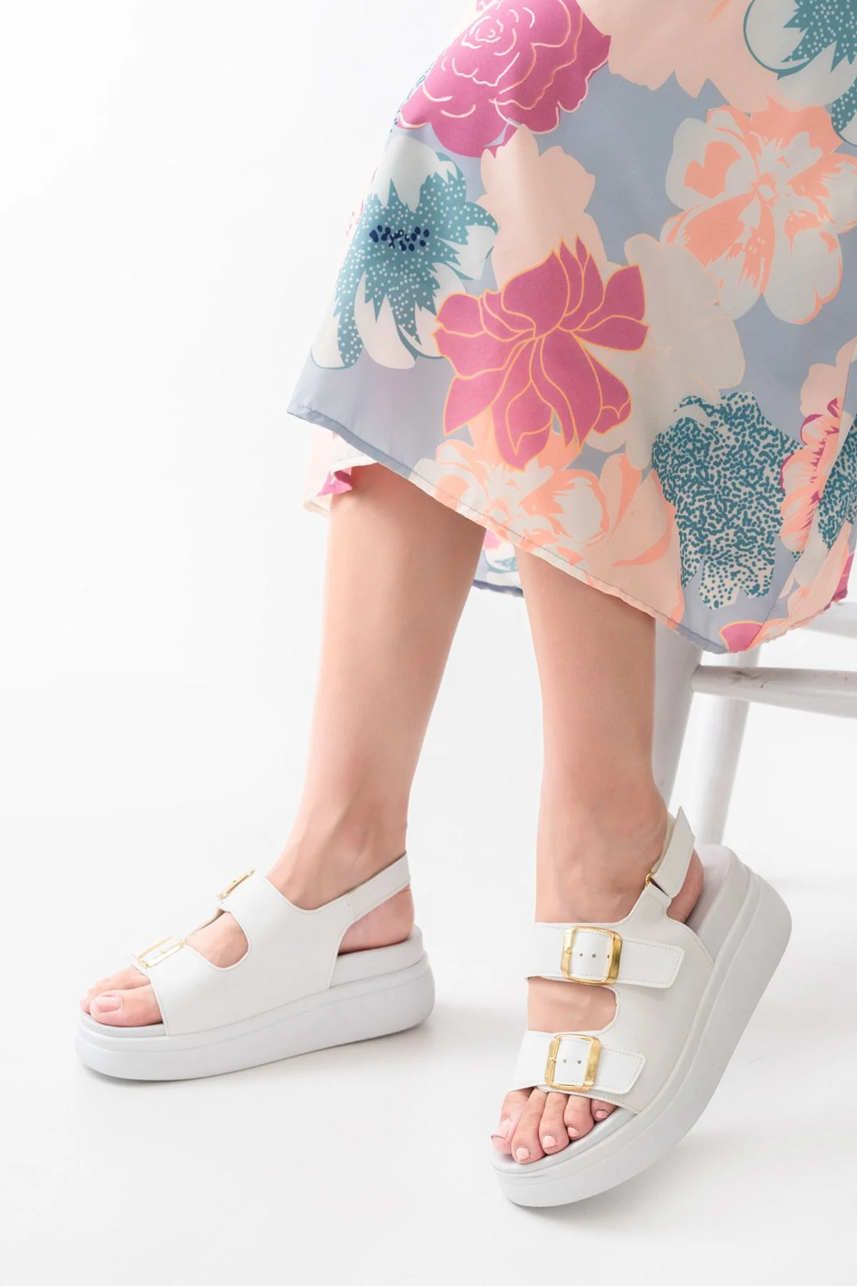 24422-1185 Sandales compensées femme – Image 9