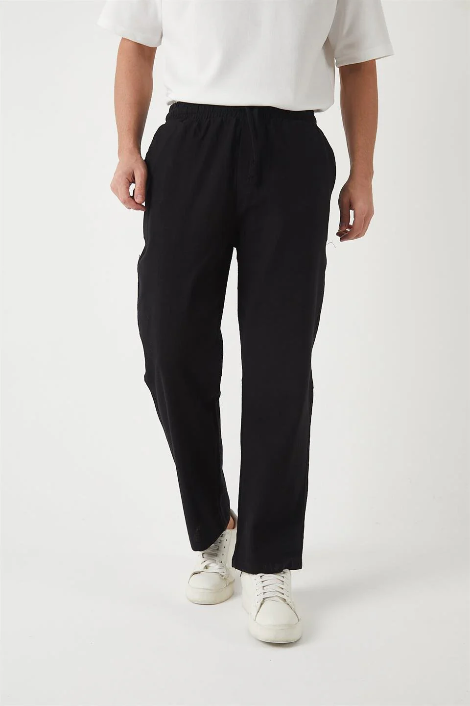 pantalon baggy homme coton léger respirant – Image 8