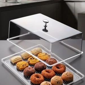 Dekoratif Tasarım Pasta, Kurabiye Saklama Ve Sunum Seti No3