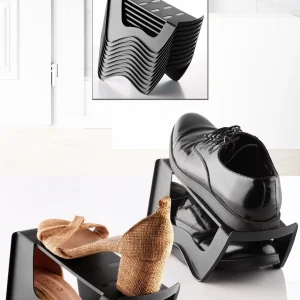 Lot de 10 rampes pour chaussures – organiseur de rangement