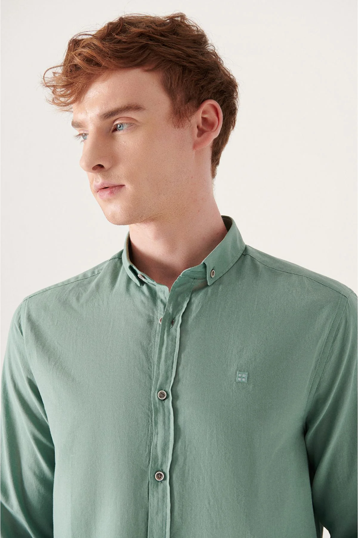 Pantalon homme slim fit en toile canvas 5 poches – Image 2