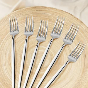 Paris – Set de 6 fourchettes de table en acier inoxydable 18/10