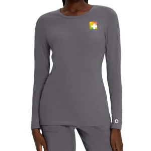 Chandail médical manche longue ultra doux White Cross Fit #205-TOOTELO