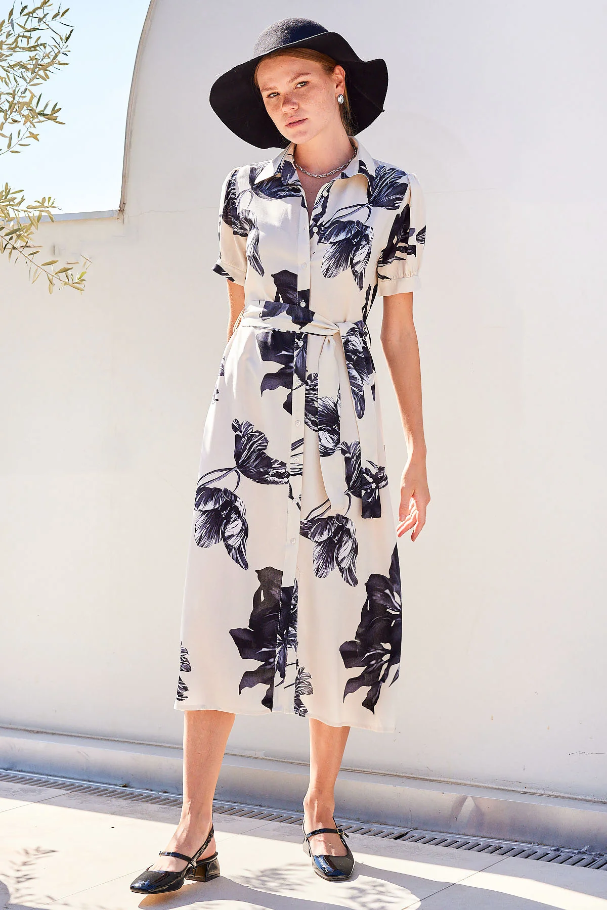 Robe courte en viscose 2213 – Image 3
