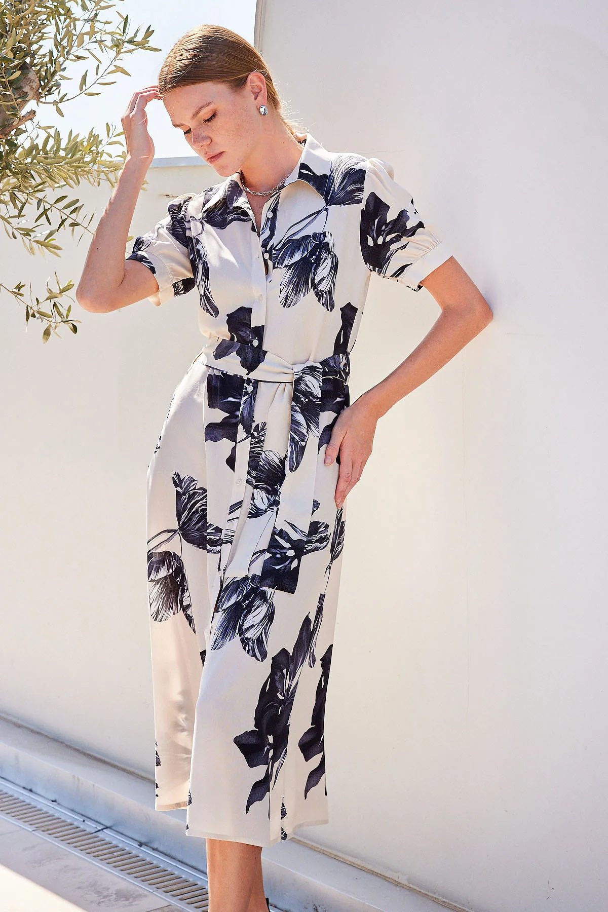 Robe courte en viscose 2213 – Image 5