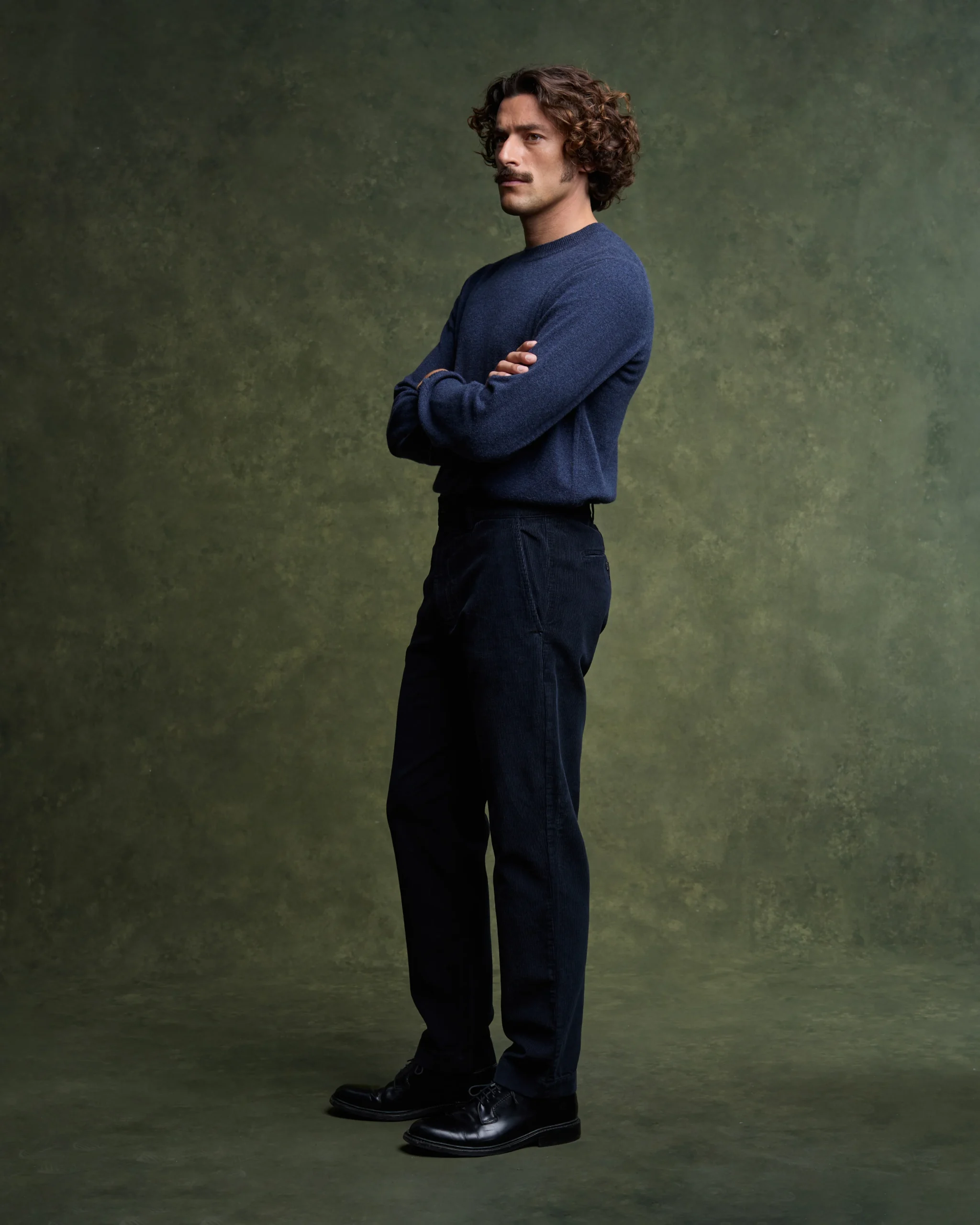 EMERSON Velours 23H - Navy – Image 4