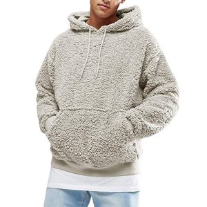 Sweat à capuche peluche