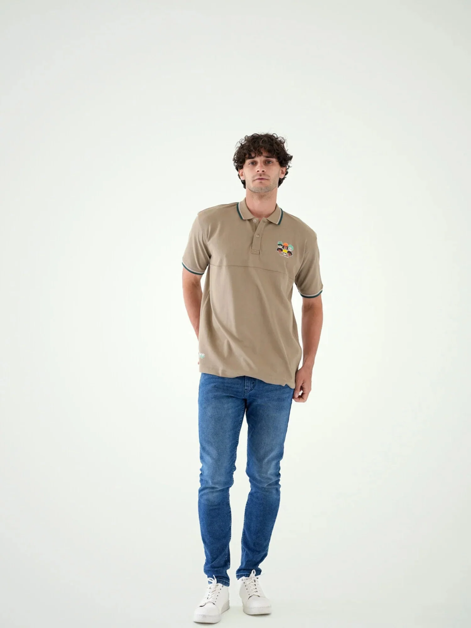 Polo Homme – Imprimé ‘Sunpoint’ avec Design Unique – POS24SPPR21838TM1 – Image 8