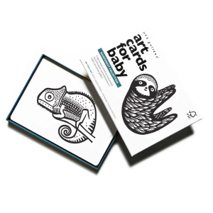 WEE GALLERY – Carte la fôret noir & blanc