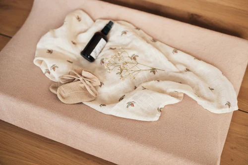 Jollein – Housse matelas à langer wild rose 50x70cm – Image 4