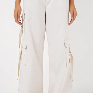 Pantalon cargo à jambe large 6691