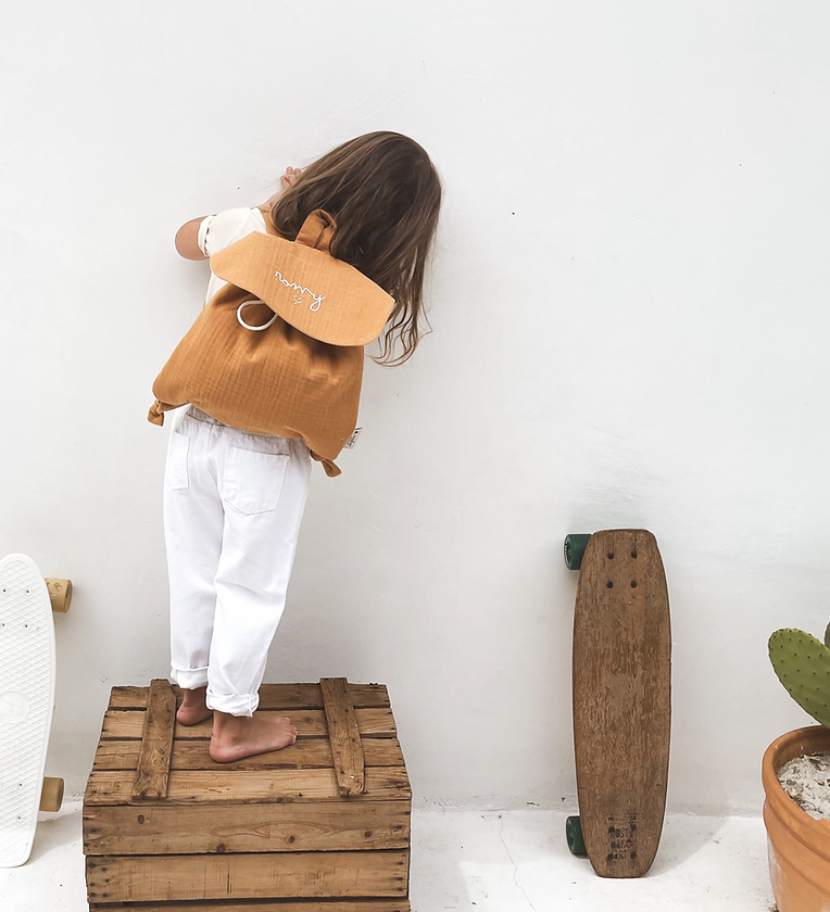 Atelier wagram – Sac à dos Camel – Image 3