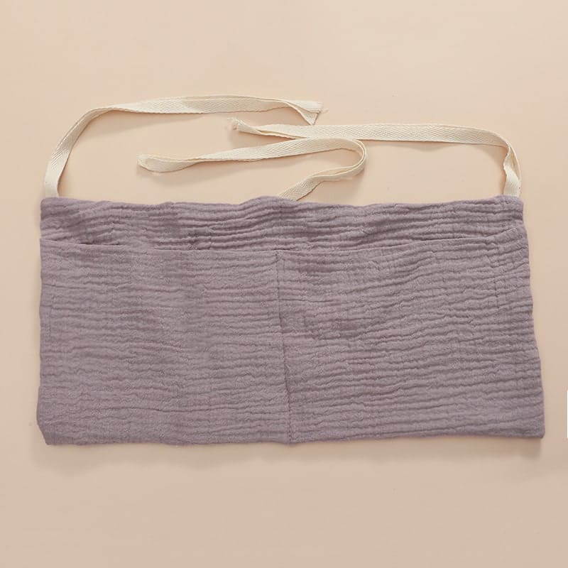 Sac de rangement pour lit de bébé en gaze de coton – Image 8