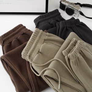 Pantalon de jogging gaufré