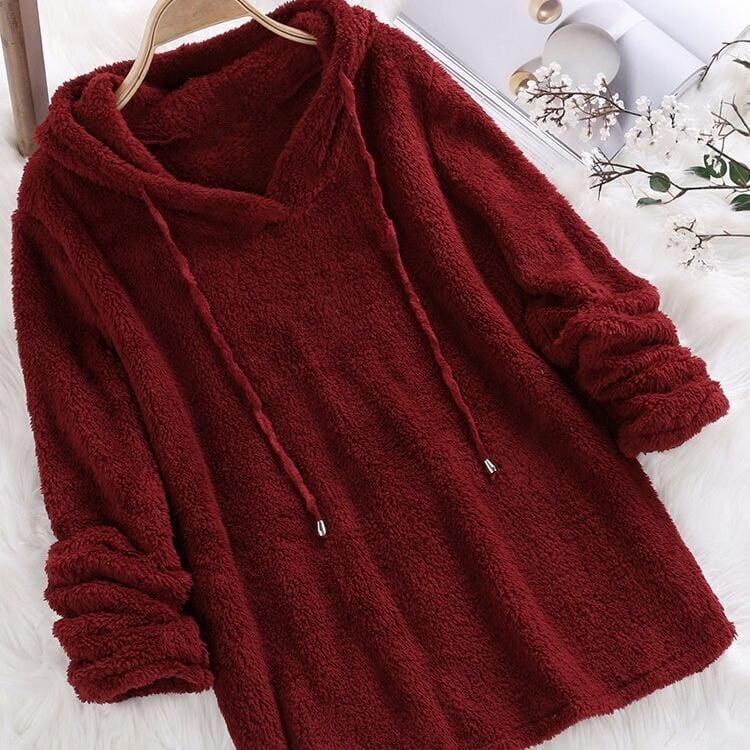 Pull à capuche peluche – Image 7