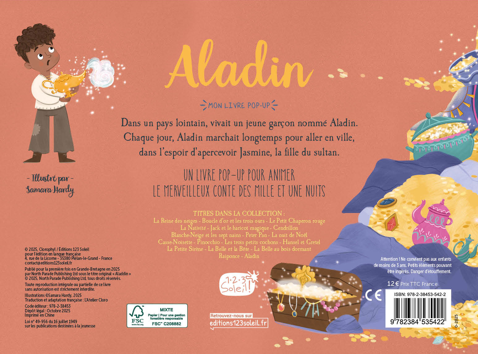 1.2.3 soleil – Livre Pop-up Aladin – Image 3