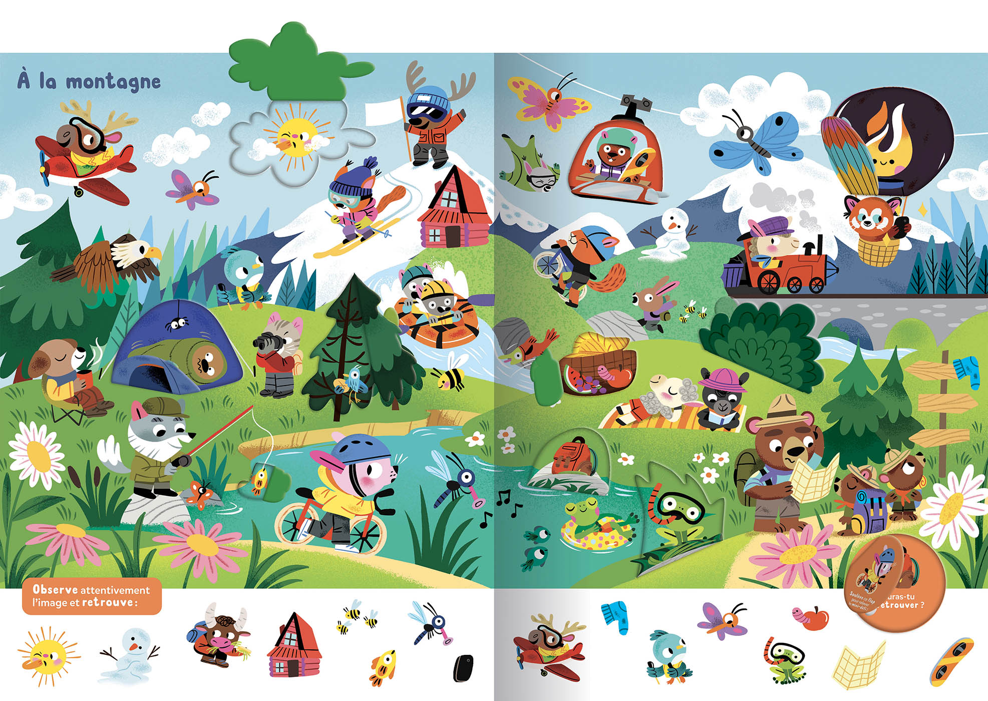 Auzou – Mon cherche et trouve surprise – Les animaux – Image 5