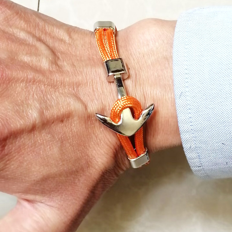 Bracelet corde et ancre – Image 4