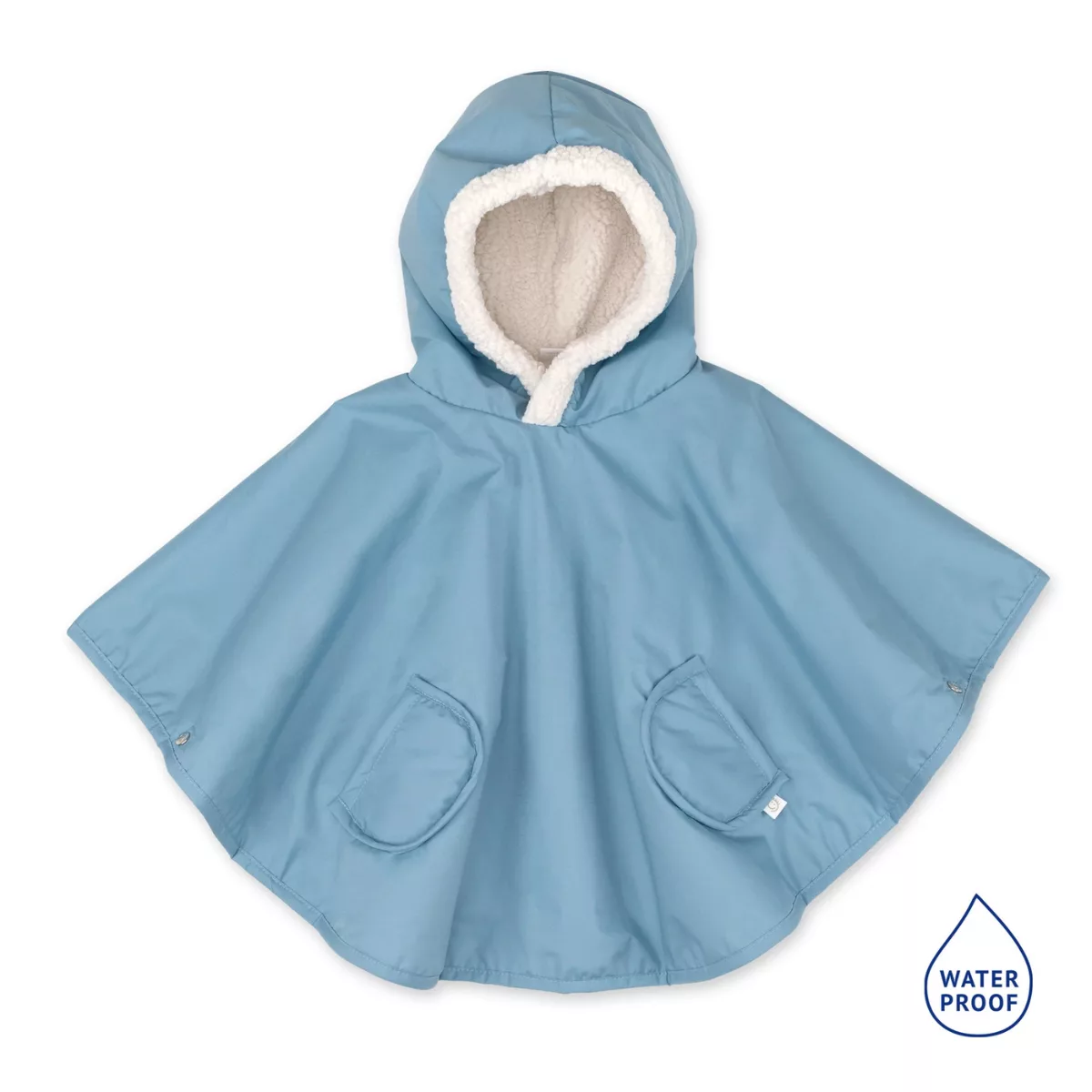 Bemini – Poncho hiver imperméable bleu