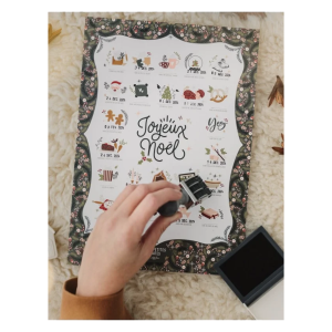 Les petites dates – Affiche A4 Joyeux noël