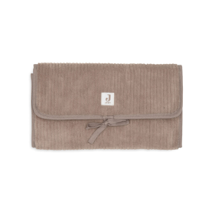 Jollein – Tapis à langer nomade cloudy rib – milky coffee