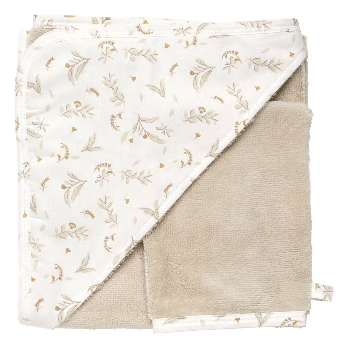 BB&CO – Cape de bain et gant feuille libellule – Image 2