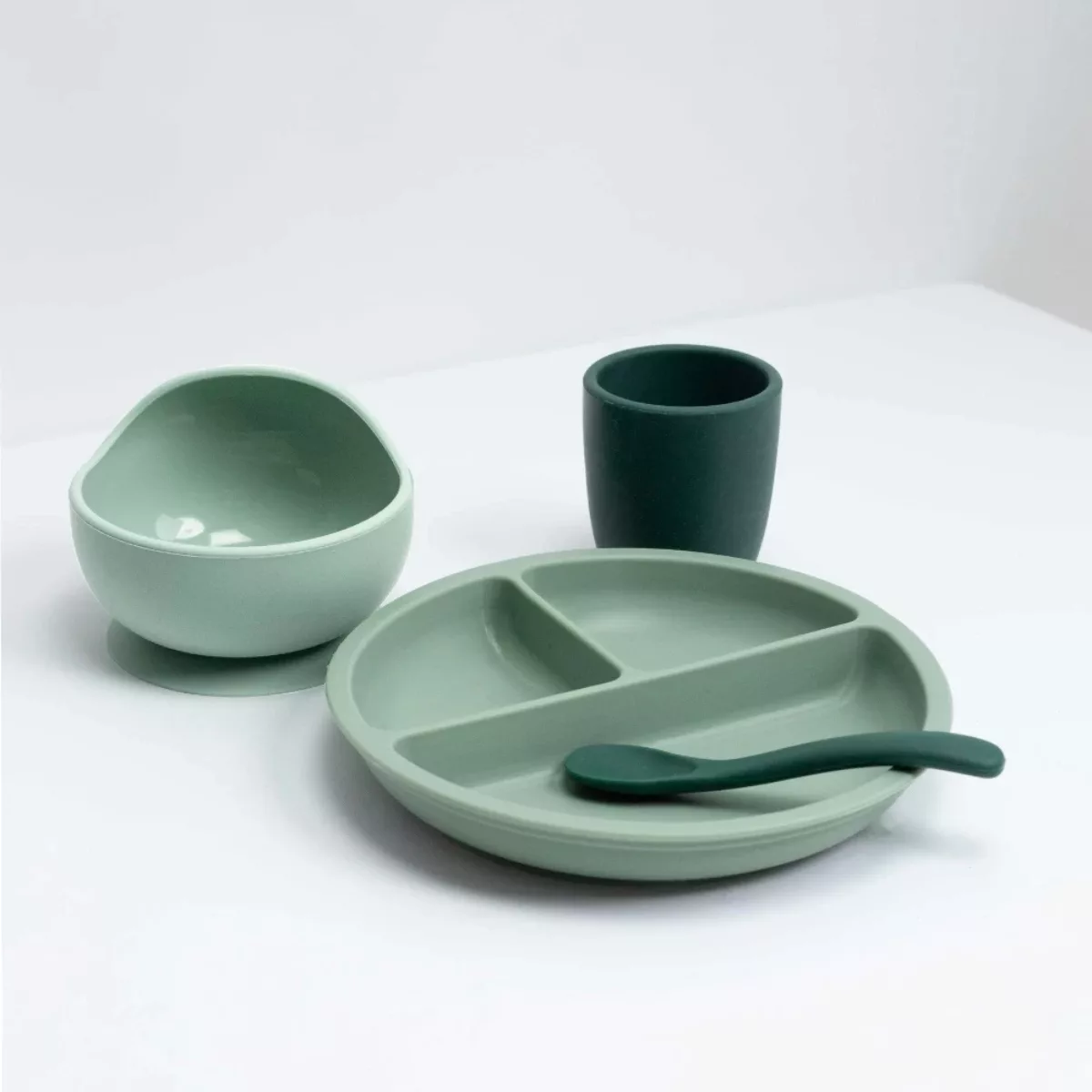 3KG7 – Coffret repas 4 pièces vert – Image 2