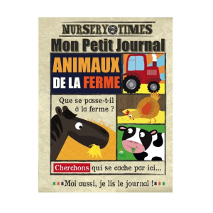 Poppik – Mon petit journal « Animaux de la ferme »