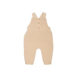 3KG7 – Salopette en maille Caramel 0/1 mois