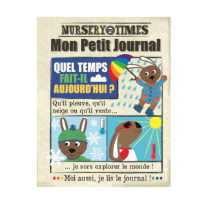 Poppik – Mon petit journal « Quel temps fait-il aujourd’hui ? »