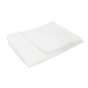3KG7 – Couverture Sherpa / velours blanc