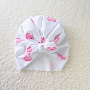 Tête de lylotte – Turban UV Pink Heart