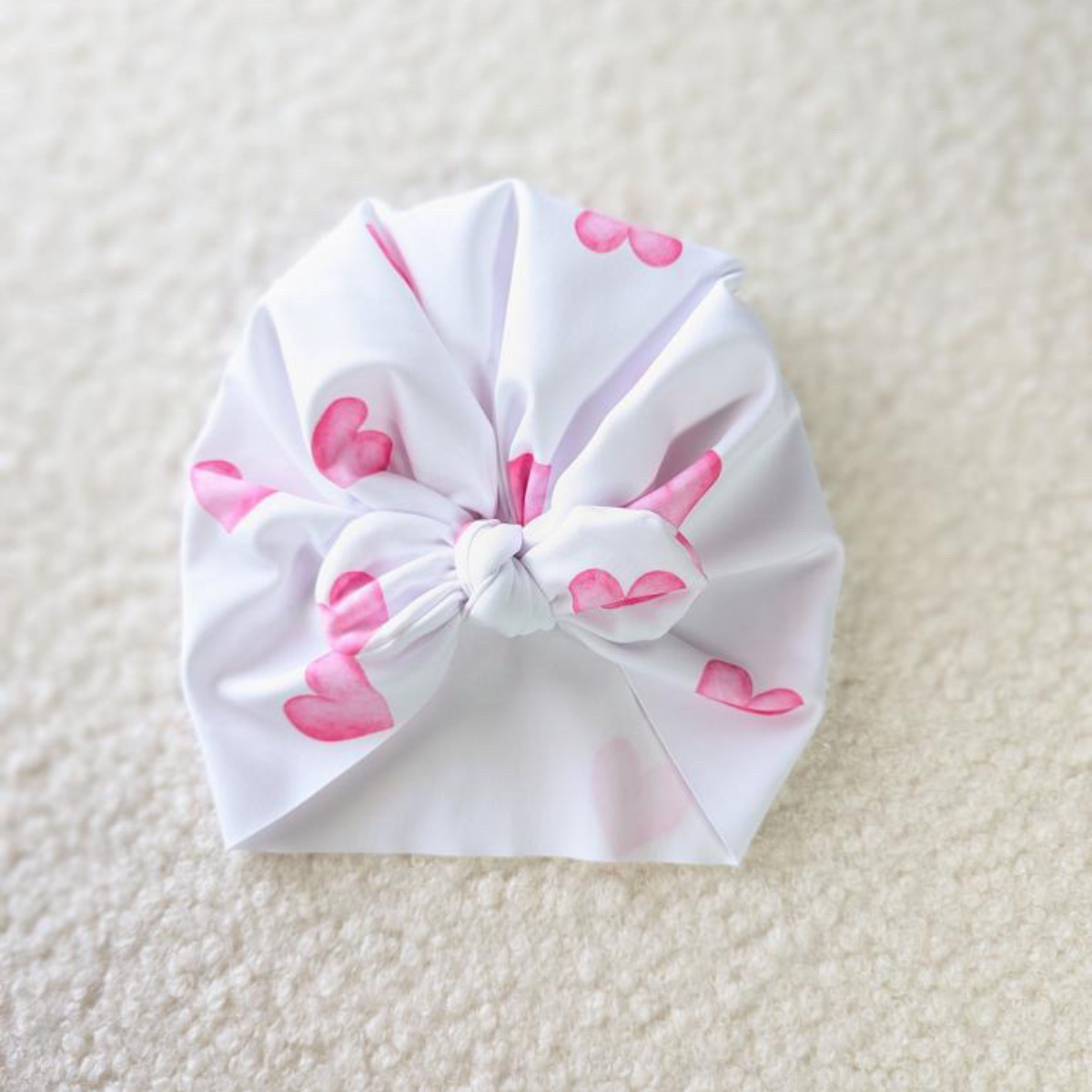 Tête de lylotte – Turban UV Pink Heart