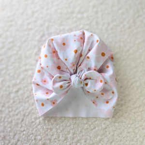 Tête de lylotte – Turban UV Marguerites