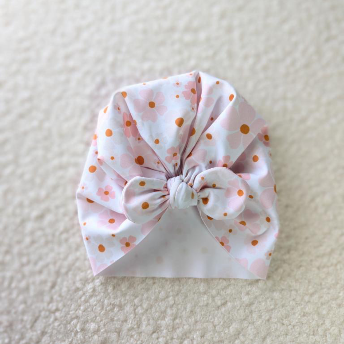 Tête de lylotte – Turban UV Marguerites – Image 2