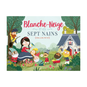 1.2.3 soleil – Livre Pop up « Blanche neige et les sept nains »