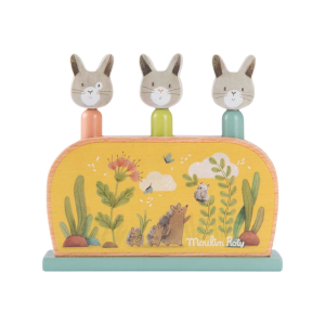 Moulin Roty – Pop up « Trois petits lapin »