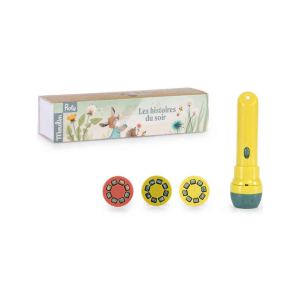 Moulin roty – Lampe à histoires « Trois petits lapins »