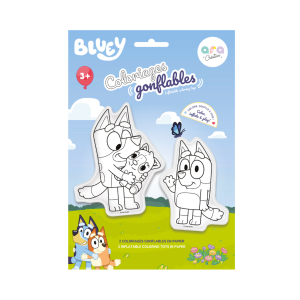 Ara créative – Coloriage gonflable Bluey