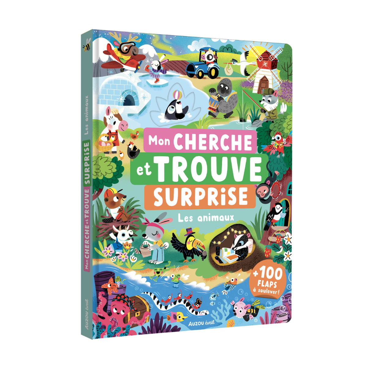 Auzou – Mon cherche et trouve surprise – Les animaux – Image 2