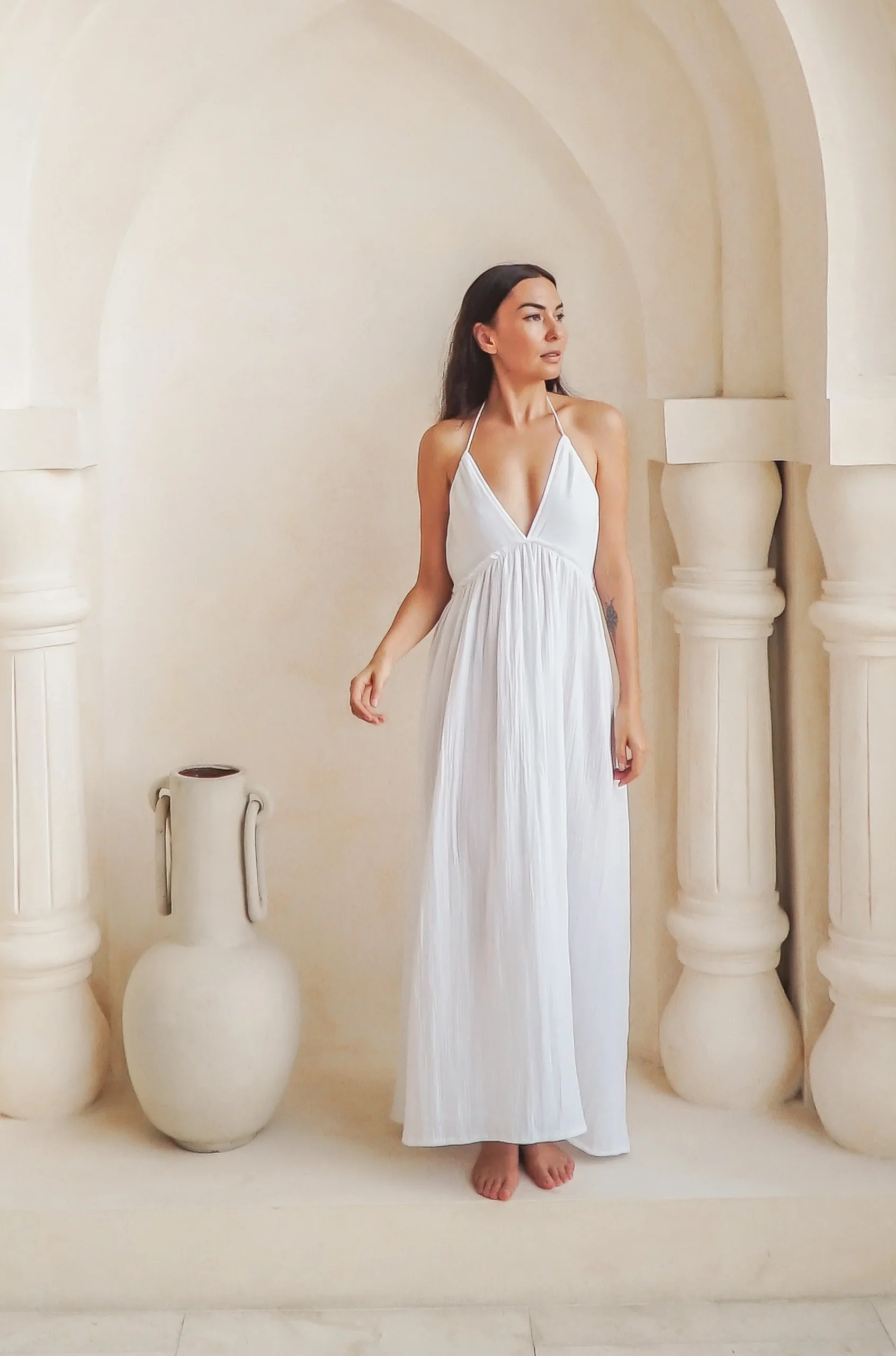 Robe longue cérémonie