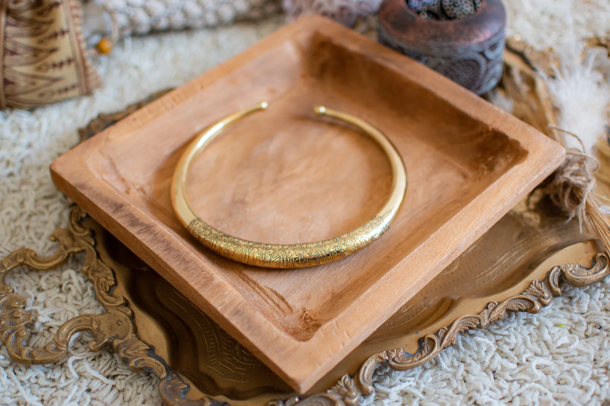 Collier bohème floral – Image 7