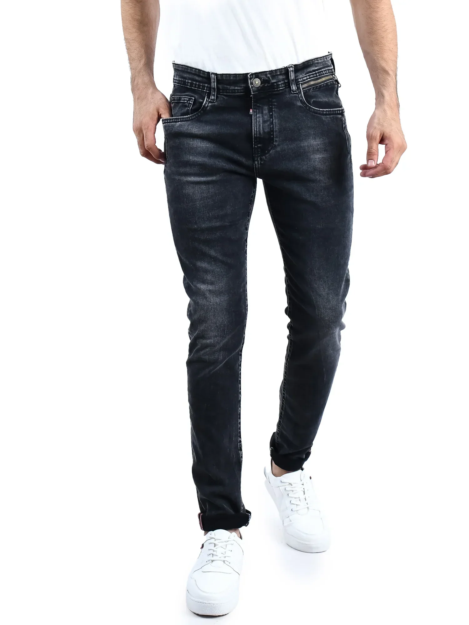 Jeans Homme Skinny – Élégance Moderne et Confort Exceptionnel pour Tous les Jours - JNS22GFDN22583TM1 – Image 3