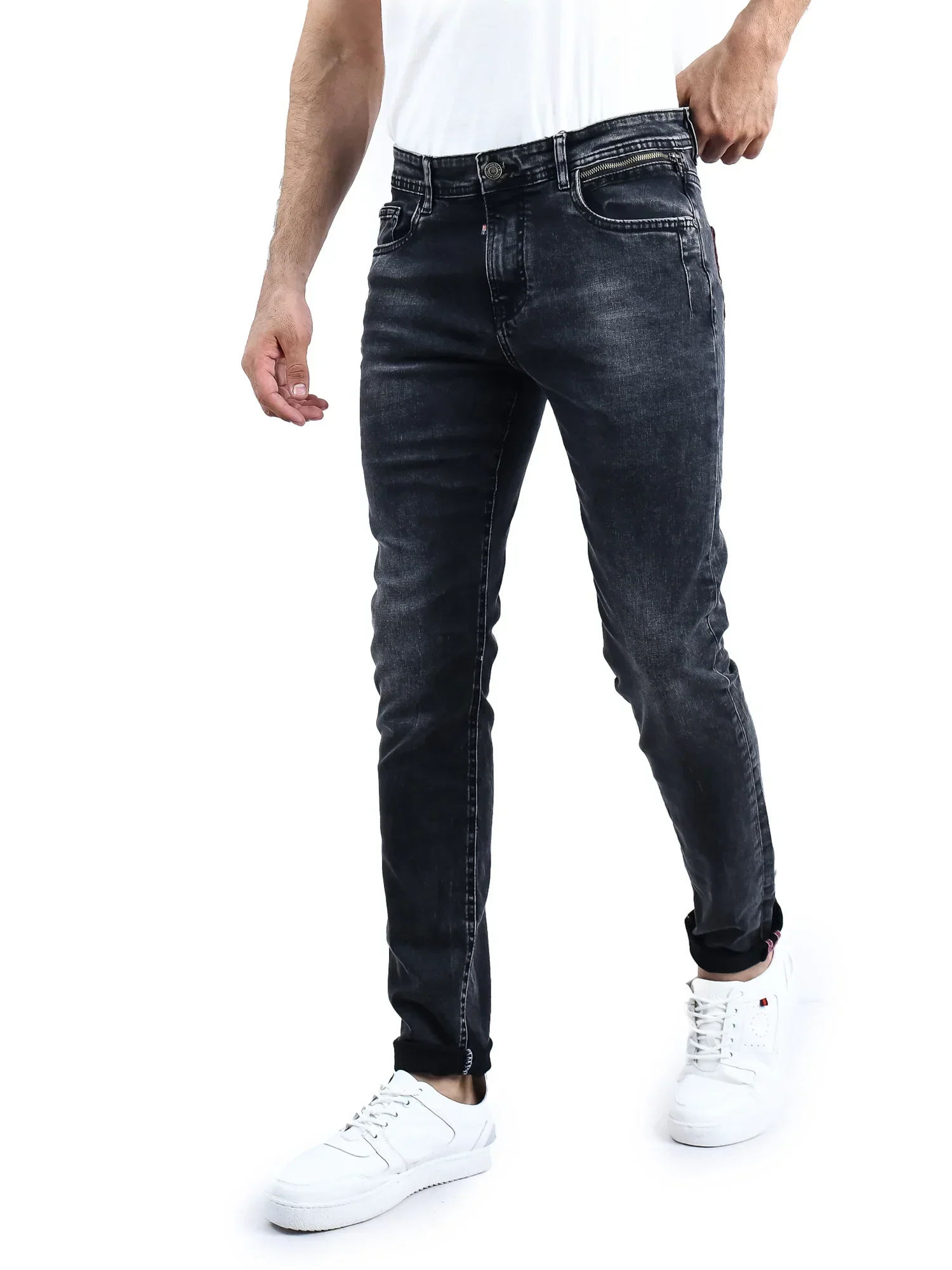 Jeans Homme Skinny – Élégance Moderne et Confort Exceptionnel pour Tous les Jours - JNS22GFDN22583TM1 – Image 2