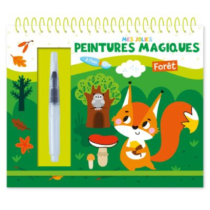 1 2 3 Soleil – Peinture magique La forêt