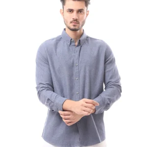 Chemise homme à manches longues avec boutons frontaux - FSH23APCR19814TM1