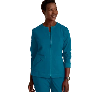 Veste Millie extensible en spandex Grey's Anatomy #GRSW017X (2XL&+)