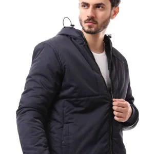 Veste pour homme doublée avec capuche – Design moderne et chaud – JAC24WWBP28419TM1