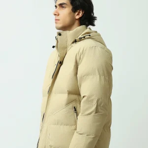 Doudoune homme matelassée à capuche – Protection thermique et style moderne - JAC26WWBP28069TM1